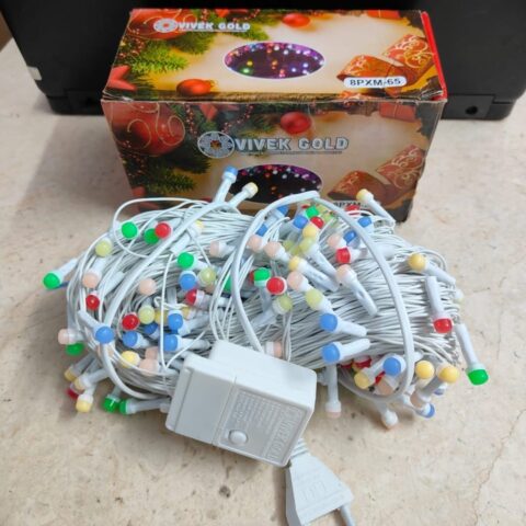 Diwali LED Decorative Ladi – 8MM | 15 Meter | Multicolor