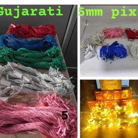 Diwali Decorative LED Ladi – Gujarati Style | 15 Meter | Multicolor